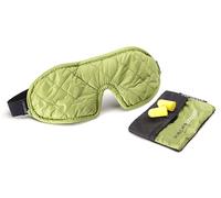 Cocoon Schlafbrille und Ohrstöpsel im Set Schlafmaske Eye Shades De Luxe wasabi/grey Schwarz
