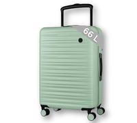 Cocoono® Emotion Koffer 66L Premium Trolleys - Stilvoller Reisekoffer mit Rollen - TSA-Schloss - Trolley & Hartschalenkoffer - Koffer mit Rollen - Ultraleichtes Gepäck (Frozen Mint, L, 65cm)