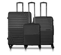Cocoono Koffer Set 77cm, 68cm, Handgepäck Koffer in einem Set, robuste Reisekoffer mit sanften Rollen & TSA Schloss, Reisekoffer, Trolley (anthrazit)