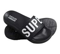 Superdry Damen Code Core Badesandalen Schwarz/Weiß M