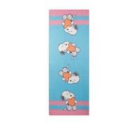 Peanuts Schal aus recyceltem Polyester mit Snoopy-Motiven blau - Gr. - one size