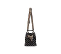 Logo-Beuteltasche aus Canvas Codello Black