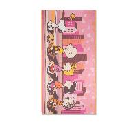 Codello - Codello Baumwollschal Peanuts City - Print Schal mit Snoopy & Co. 100x180 cm pink (PIN3), 1 Stück
