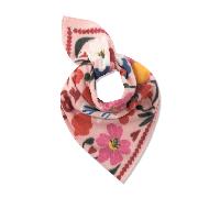 Codello - Codello Dreieckstuch Bisou Flowers - Schal aus Polyester-Viskose Mix mit Blumenprint rose (ROS2), 1 Stück