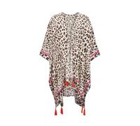 Codello - Codello Fashion luftiges Cape im Leoprint, Mehrfarbig