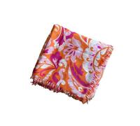 Codello - Codello Premium Paisley Feinstrick-Schal, Orange-Pink