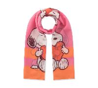 Codello - Codello Schal Snoopy Print - Recycelter Polyester Schal 70x180 cm nachhaltig pink (PIN1), 1 Stück