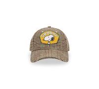 Codello - Codello x Peanuts Baseball-Cap mit Snoopy Patch, Multicolor-Braun