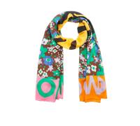 Codello - Codello X Peanuts Flower Schal, Braun-Gelb-Multicolor