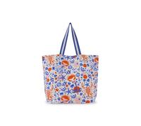 Codello Cotton Shopper Ciao Bella, Strandtasche, Blau-Rot