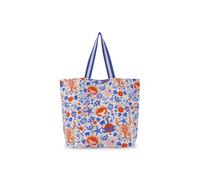 Codello Cotton Shopper Ciao Bella, Strandtasche, Blau-Rot