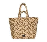 Codello Crossbody Bags - Große Tote Bag mit Animal Print - Gr. unisize - in Beige - für Damen