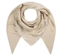 CODELLO Damen Edles Logo-Tuch aus Baumwolle und Modal BEIGE MEDIUM Onesize