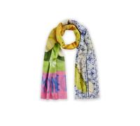 CODELLO Damen Halstuch Schal aus softem Baumwoll-Mix mit Food-Print, Schals