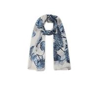 CODELLO Damen Leichter Schal aus feinem Bambus mit Erdbeer-Print