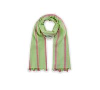 CODELLO Damen Leichter Schal aus reiner Baumwolle mit gewebten Streifen