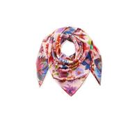 CODELLO Damen Premium Tuch aus reiner Seide mit Blumenmuster