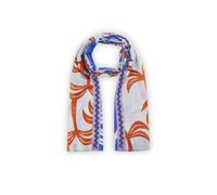 CODELLO Damen Schal aus Organic Cotton mit Palmen-Print