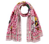 Codello Modeschal »PEANUTS Schal mit Snoopy & Co. aus recyceltem Polyester«, aus recyceltem Polyester, PINK MEDIUM