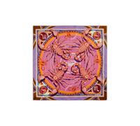 CODELLO Exklusives Sternzeichen-Tuch aus reiner Seide (Skorpion, rosa)