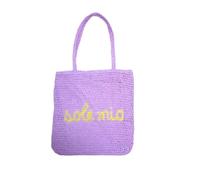Codello Fashion Shopper mit Sole Mio-Stickerei, Pink