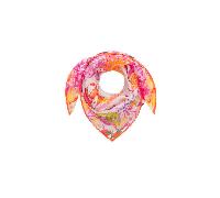 Codello - Luxuriöses Tuch aus reiner Seide mit Muster Silk Sun 70X70CM pink (PIN2), 1 Stück
