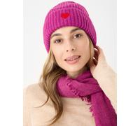 Codello Premium Mütze aus Wollkaschmir, Pink