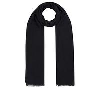 Codello Nachhaltig leichter XL-Schal aus Bambus für Damen und Herren in Schwarz, NOS003701-BLK3, 100X190CM