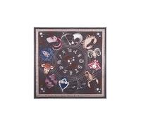 CODELLO NICKI SILK ZODIAC braun-53X53CM - 53X53CM