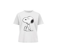 CODELLO Peanuts T-Shirt mit Snoopy-Motiv (DE/NL/SE/PL, Alphanumerisch, M, L, Regular, Regular, weiß)