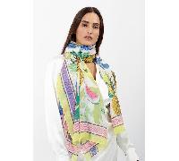 Codello - Pineapple Flowers recycled Schal 100x180cm white, 1 Stück