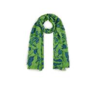 Codello - PRINTED SCARF BAMBOO FLOWERS 100X190CM D03 FASHION II (BLU2), 1 Stück