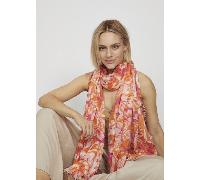 Codello - PRINTED SCARF MODAL/CASHMERE PAISLEY 100X200CM orange (ORA2), 1 Stück