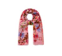 Codello - PRINTED SCARF MODAL/SILK FLOWERS 100X180CM D01 PREMIUM (RED1), 1 Stück