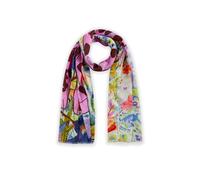 Codello - PRINTED SCARF ORGANIC COTTON CAT FLOWERS 100X180CM D03 FASHION II (PIN2), 1 Stück