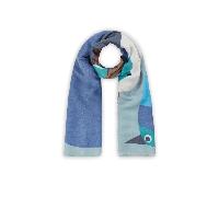 Codello - PRINTED SCARF POLYESTER/VISCOSE FOX 90X180CM blau (BLU2)