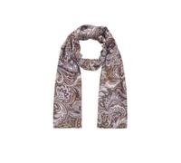 Schal aus recyceltem Polyester mit Paisley-Muster (3er-Pack) lila, 55X180CM
