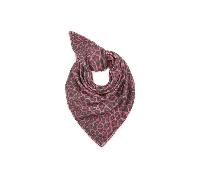 Codello - PRINTED TRIANGLE POLYESTER/VISCOSE LEOPARD 128X128X180CM pink (PIN3)