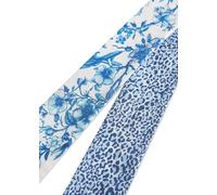 Codello Seidentuch aus reiner Seide mit floralem Motiv-Print in Blau, Größe 1