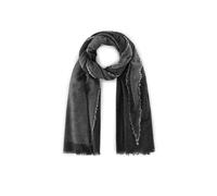 Premium Schal aus weicher Woll-Kaschmir-Mischung grau - Gr. - one size
