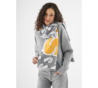 Codello X Peanuts Racing Team Soft-Schal, Grau-Gelb