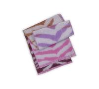 Codello Schal mit Logo-Applikation Modell 'Jacquard' in Lila, Größe 1