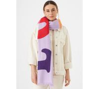 CODELLO Damen In Fil Coupé-Technik gewebter Jacquard-Schal mit „LOVE“ Letters