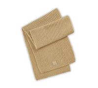 Codello - Schal in weicher Wollmischung aus Rippenstrick beige - Gr. - one size