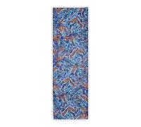 Codello - Schal Paisleymuster blau 55X180CM blau (BLU2), 1 Stück