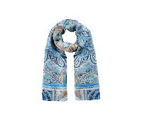 Codello - Seidenschal Pongé Paisley - Eleganz in Blau blau (blau), 1 Stück