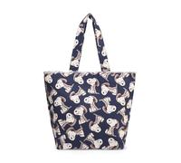 CODELLO SHOPPER COTTON SNOOPY ALL OVER blau - 35X45CM
