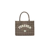 Shopper CODELLO "Codello Tasche", Damen, braun (kamel), Obermaterial: 70% Polyester PES. 30% Wolle WO., Taschen Shopper, mit Karomuster (95319431-0) kamel