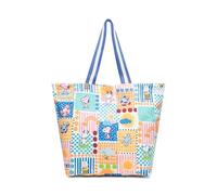 Codello Shopper X Peanuts Cotton – Canvas mit PEANUTS‑Muster – Blau