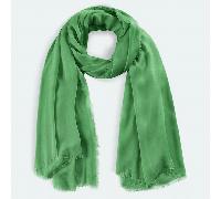 Codello - Street splash Schal 100x190cm solid grün green, 1 Stück